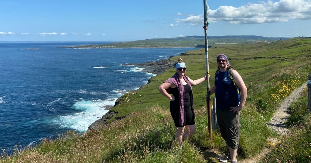 5 Couple on cliff walk