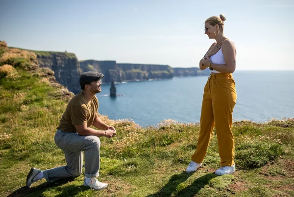 proposal happening on the Cliffs of Moher