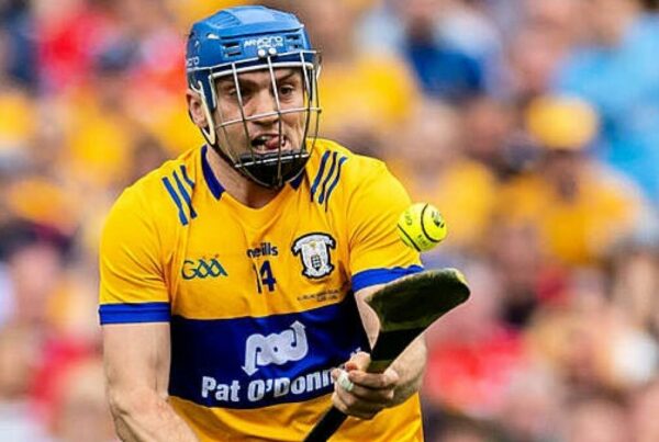 Shane O'Donnell playing Hurling in Ireland